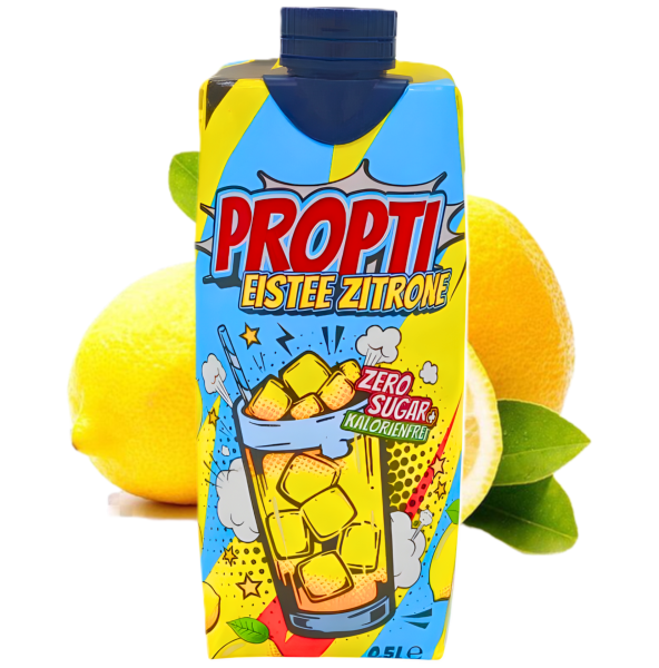 PROPTI - Eistee Zitrone Zero Zucker 500ml